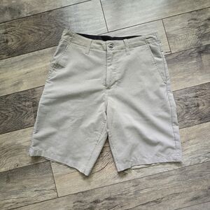 Volcolm Surf & Turf 4 Way Stretch Men's Tan 28 Shorts